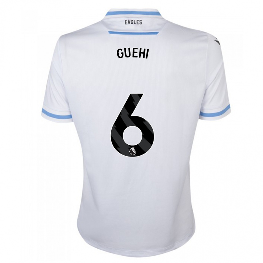 Niño Fútbol Camiseta Marc Guéhi #6 Blanco 2ª Equipación 2023/24