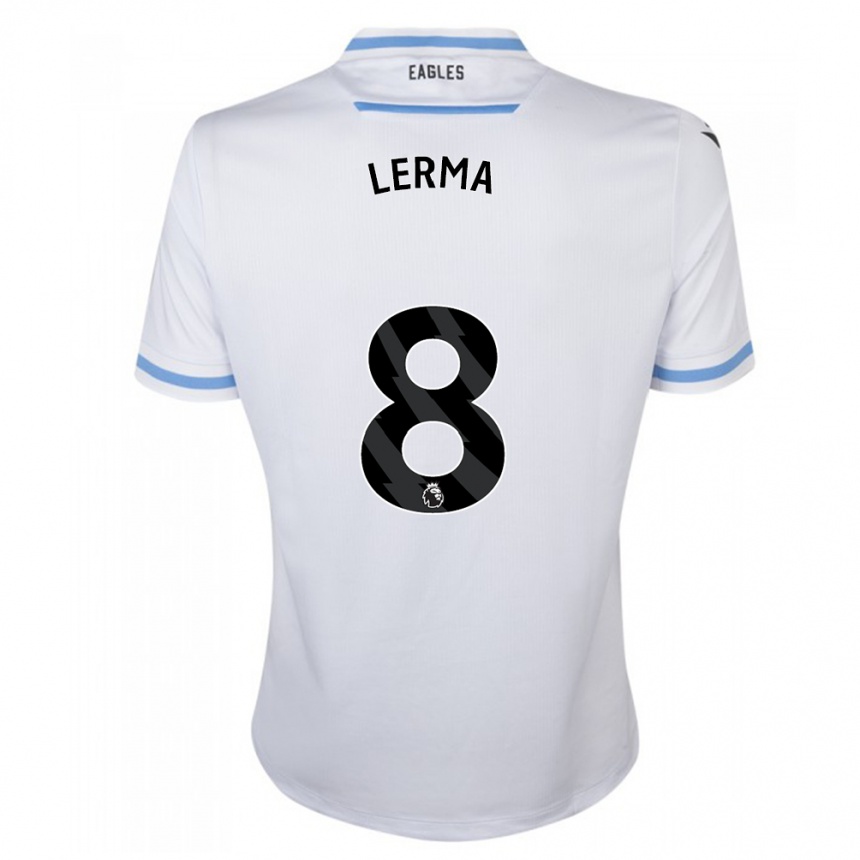 Niño Fútbol Camiseta Jefferson Lerma #8 Blanco 2ª Equipación 2023/24