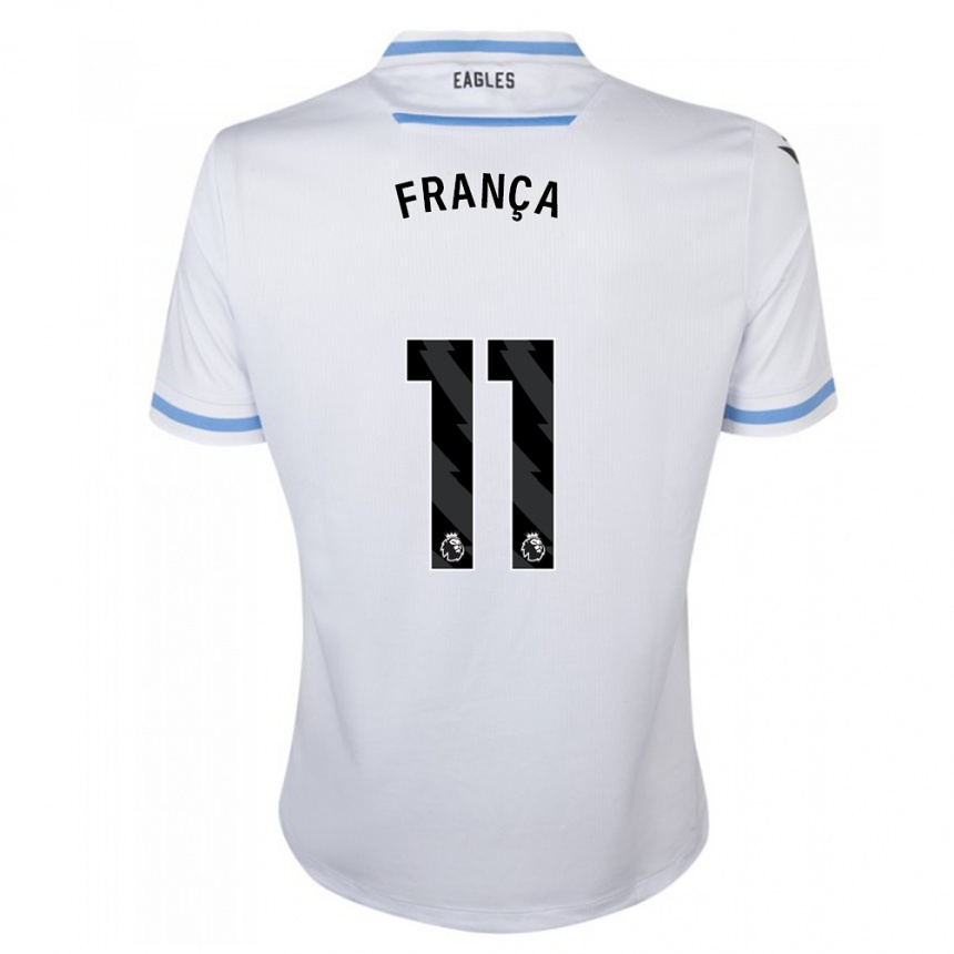 Niño Fútbol Camiseta Matheus França #11 Blanco 2ª Equipación 2023/24