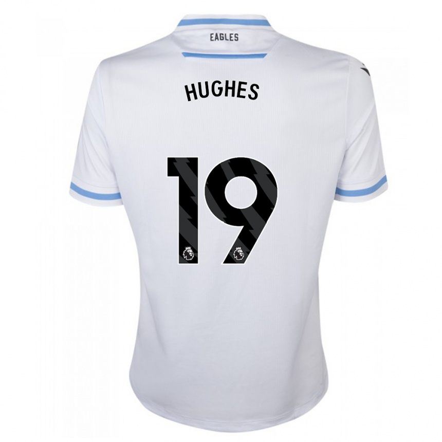 Niño Fútbol Camiseta Will Hughes #19 Blanco 2ª Equipación 2023/24