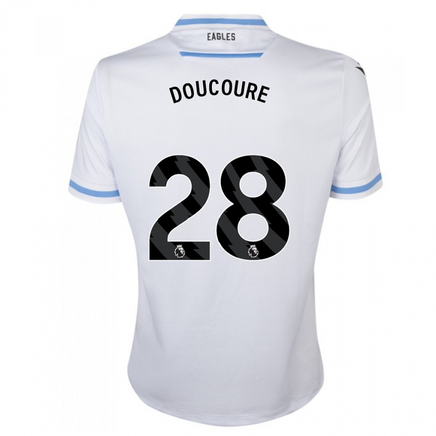 Niño Fútbol Camiseta Cheick Doucouré #28 Blanco 2ª Equipación 2023/24