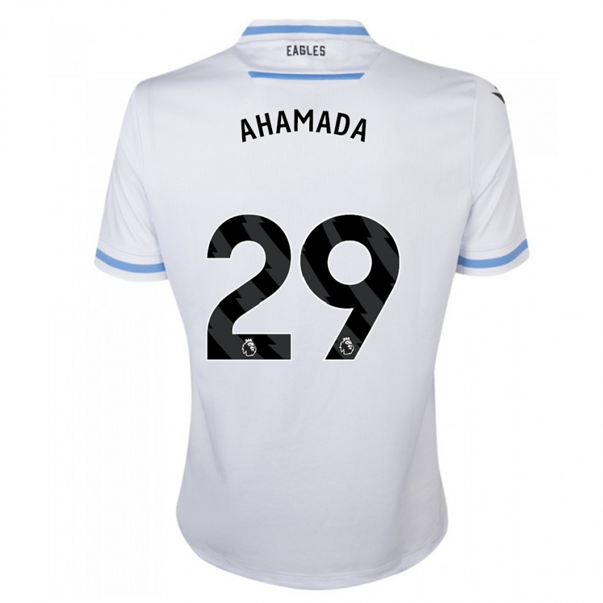 Niño Fútbol Camiseta Naouirou Ahamada #29 Blanco 2ª Equipación 2023/24