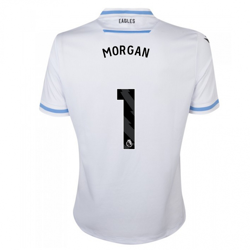 Niño Fútbol Camiseta Chloe Morgan #1 Blanco 2ª Equipación 2023/24