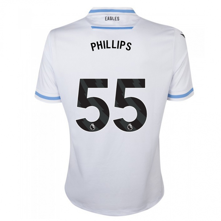 Niño Fútbol Camiseta Killian Phillips #55 Blanco 2ª Equipación 2023/24