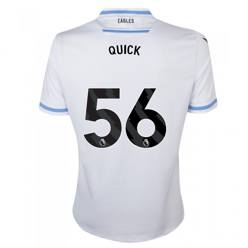 Niño Fútbol Camiseta Daniel Quick #56 Blanco 2ª Equipación 2023/24