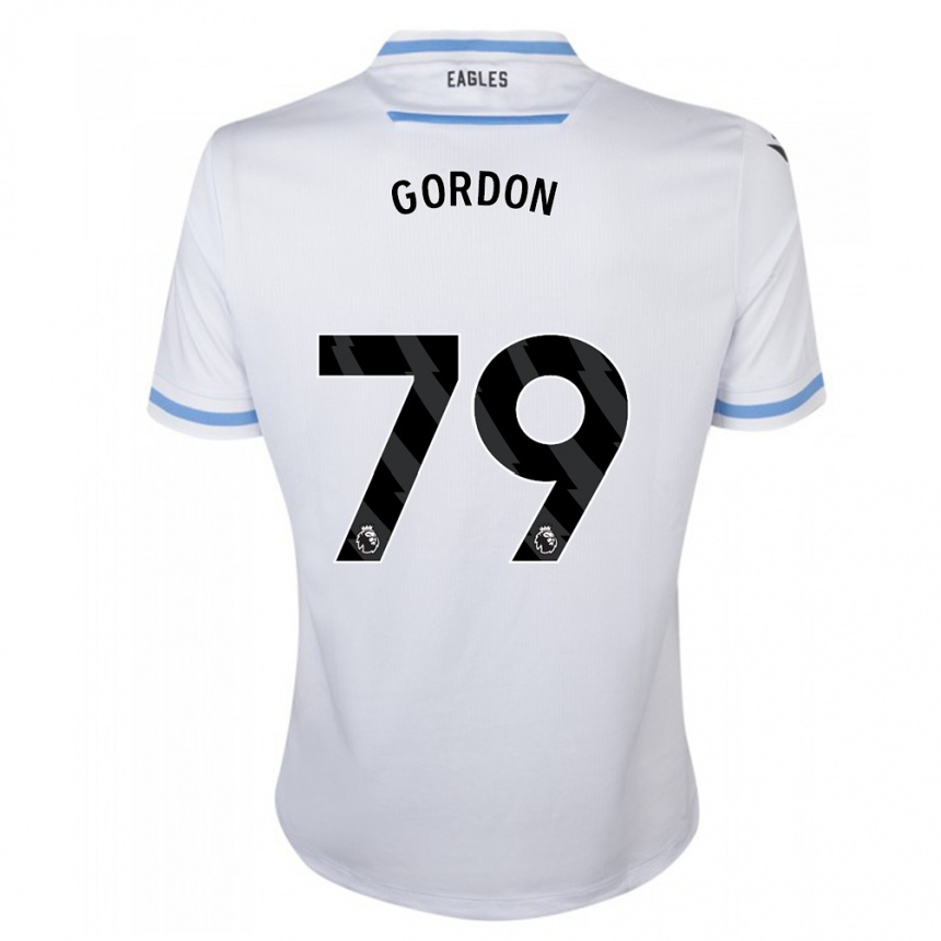 Niño Fútbol Camiseta John-Kymani Gordon #79 Blanco 2ª Equipación 2023/24