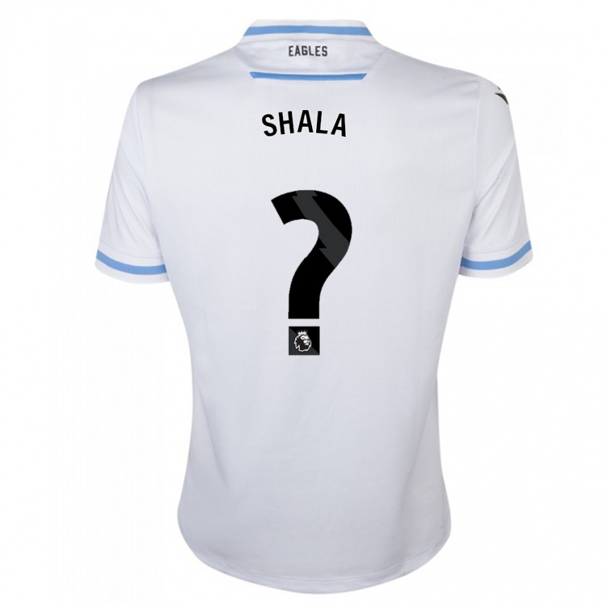 Niño Fútbol Camiseta Laurence Shala #0 Blanco 2ª Equipación 2023/24