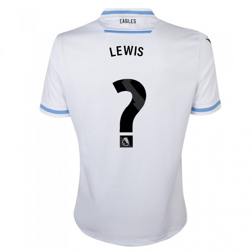 Niño Fútbol Camiseta Cameron Lewis Brown #0 Blanco 2ª Equipación 2023/24