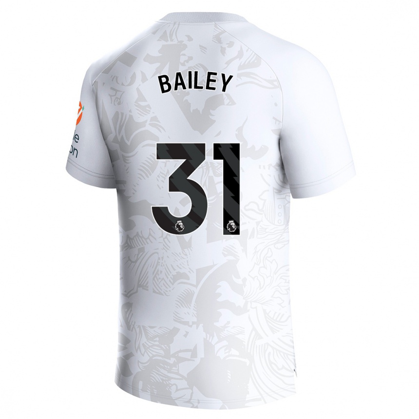 Niño Fútbol Camiseta Leon Bailey #31 Blanco 2ª Equipación 2023/24