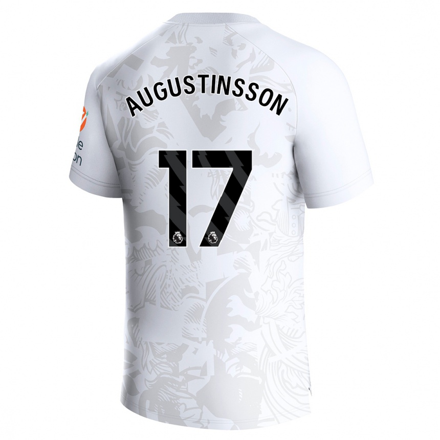 Niño Fútbol Camiseta Ludwig Augustinsson #17 Blanco 2ª Equipación 2023/24