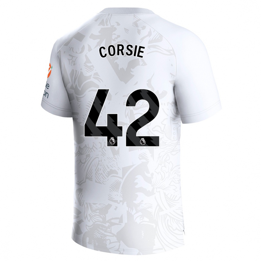 Niño Fútbol Camiseta Rachel Corsie #42 Blanco 2ª Equipación 2023/24