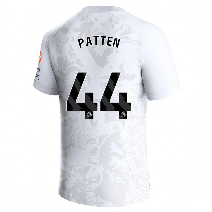 Niño Fútbol Camiseta Anna Patten #44 Blanco 2ª Equipación 2023/24