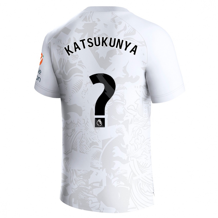 Niño Fútbol Camiseta Thierry Katsukunya #0 Blanco 2ª Equipación 2023/24