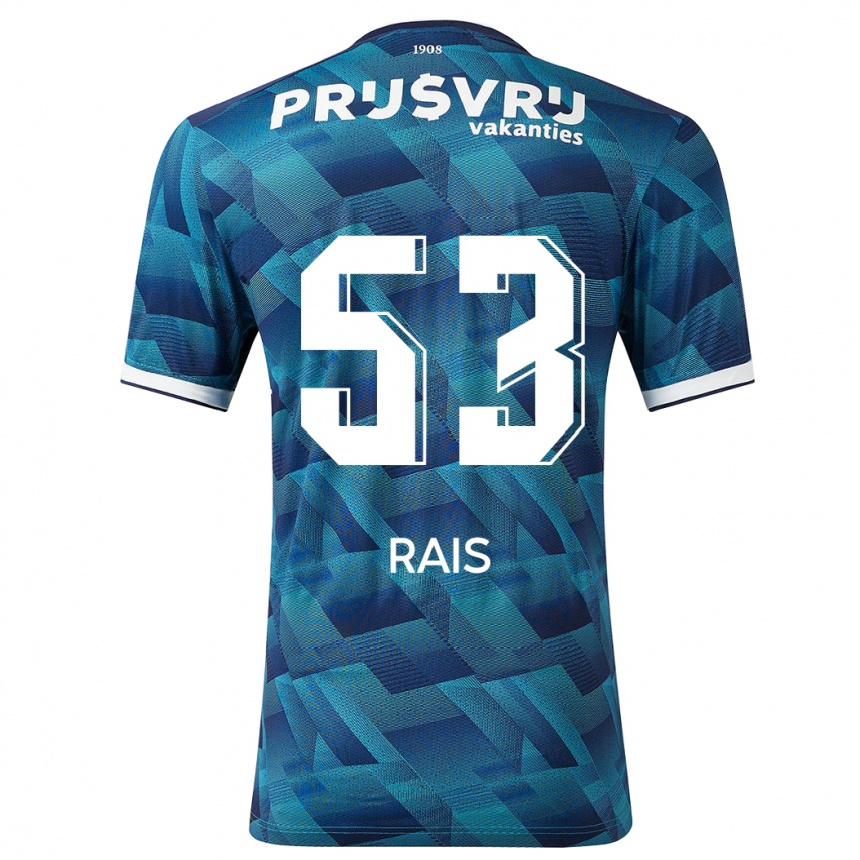 Niño Fútbol Camiseta Amir Rais #53 Azul 2ª Equipación 2023/24