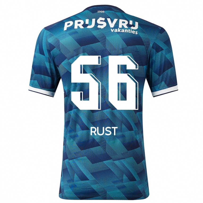 Niño Fútbol Camiseta Fabiano Rust #56 Azul 2ª Equipación 2023/24