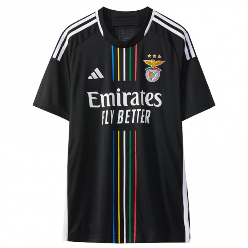 Niño Fútbol Camiseta Rafael Luís #83 Negro 2ª Equipación 2023/24