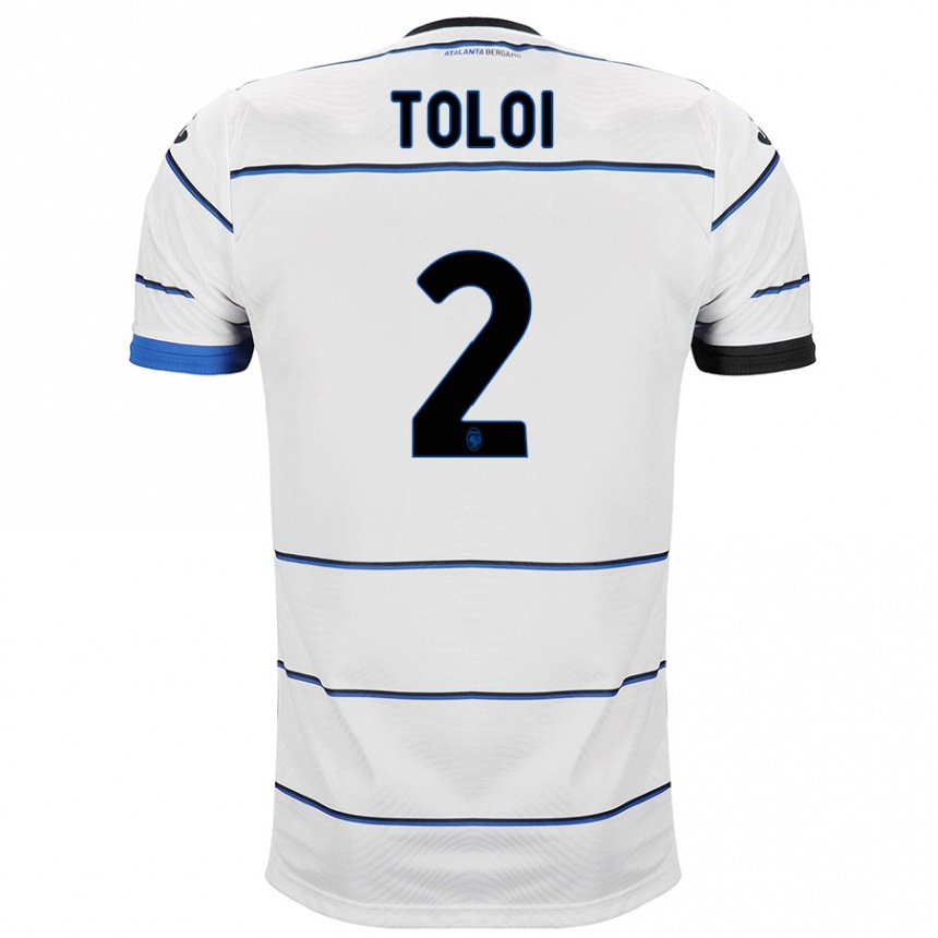 Niño Fútbol Camiseta Rafael Tolói #2 Blanco 2ª Equipación 2023/24