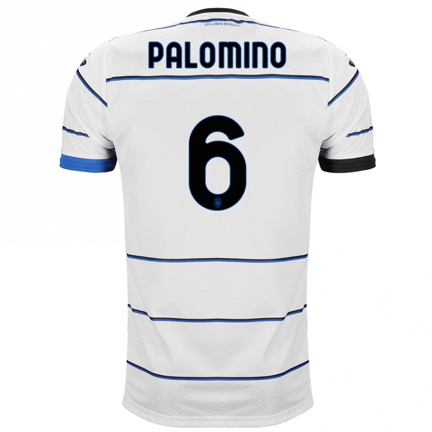 Niño Fútbol Camiseta José Luis Palomino #6 Blanco 2ª Equipación 2023/24