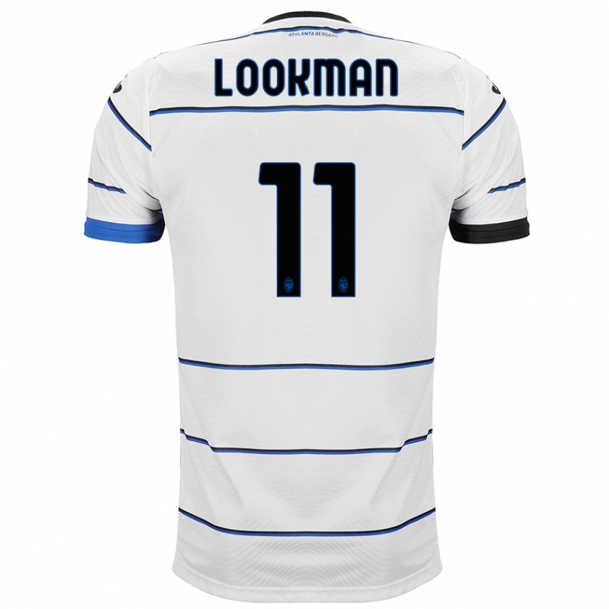 Niño Fútbol Camiseta Ademola Lookman #11 Blanco 2ª Equipación 2023/24