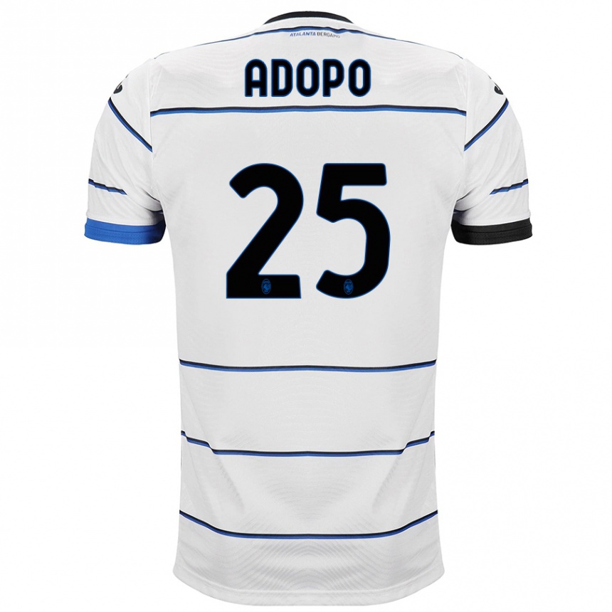 Niño Fútbol Camiseta Michel Adopo #25 Blanco 2ª Equipación 2023/24