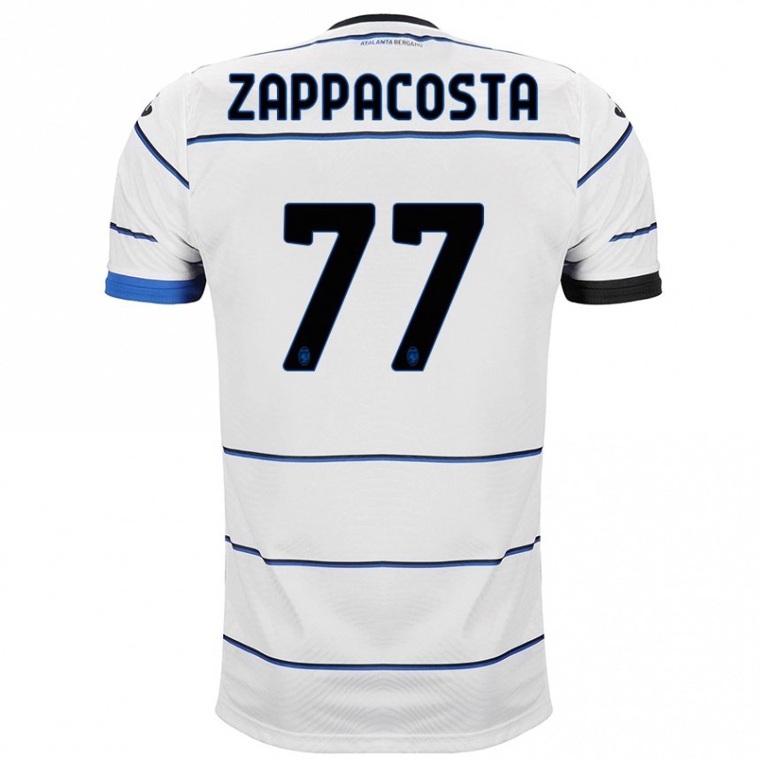 Niño Fútbol Camiseta Davide Zappacosta #77 Blanco 2ª Equipación 2023/24