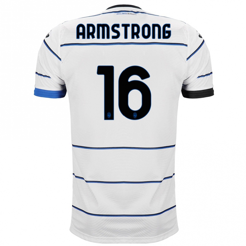 Niño Fútbol Camiseta Daniel Armstrong #16 Blanco 2ª Equipación 2023/24