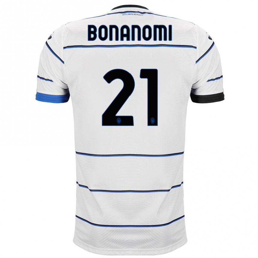 Niño Fútbol Camiseta Andrea Bonanomi #21 Blanco 2ª Equipación 2023/24