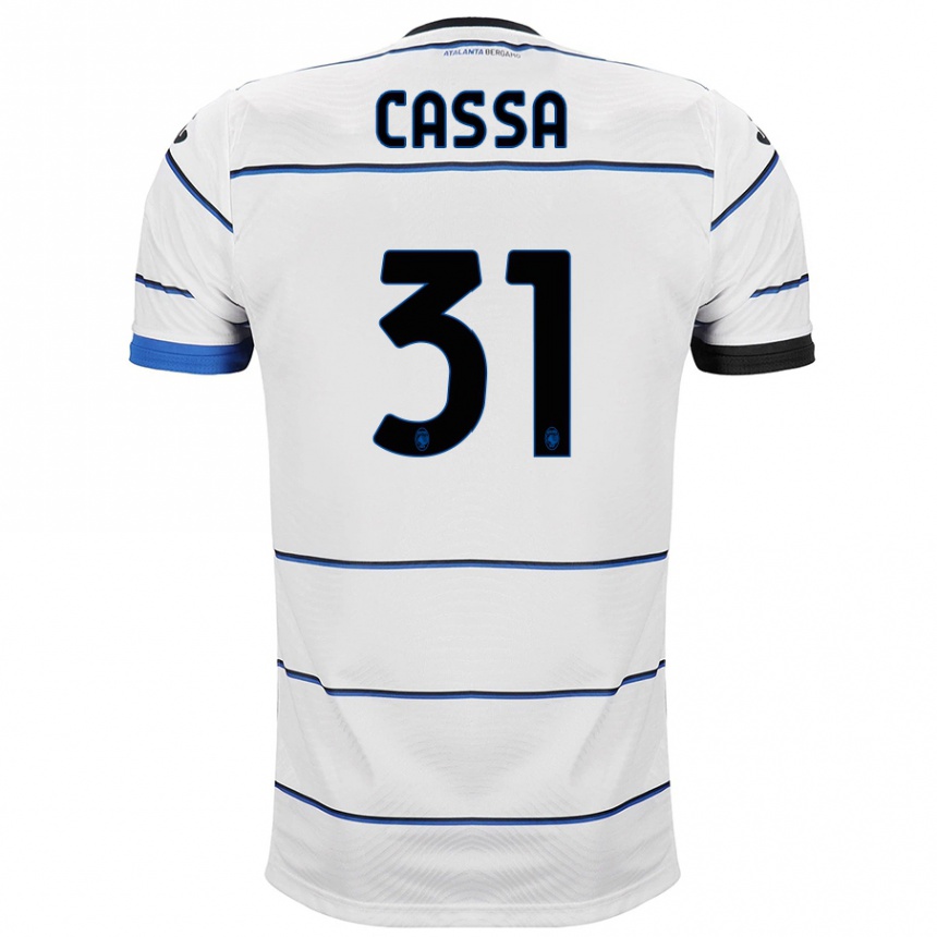 Niño Fútbol Camiseta Federico Cassa #31 Blanco 2ª Equipación 2023/24