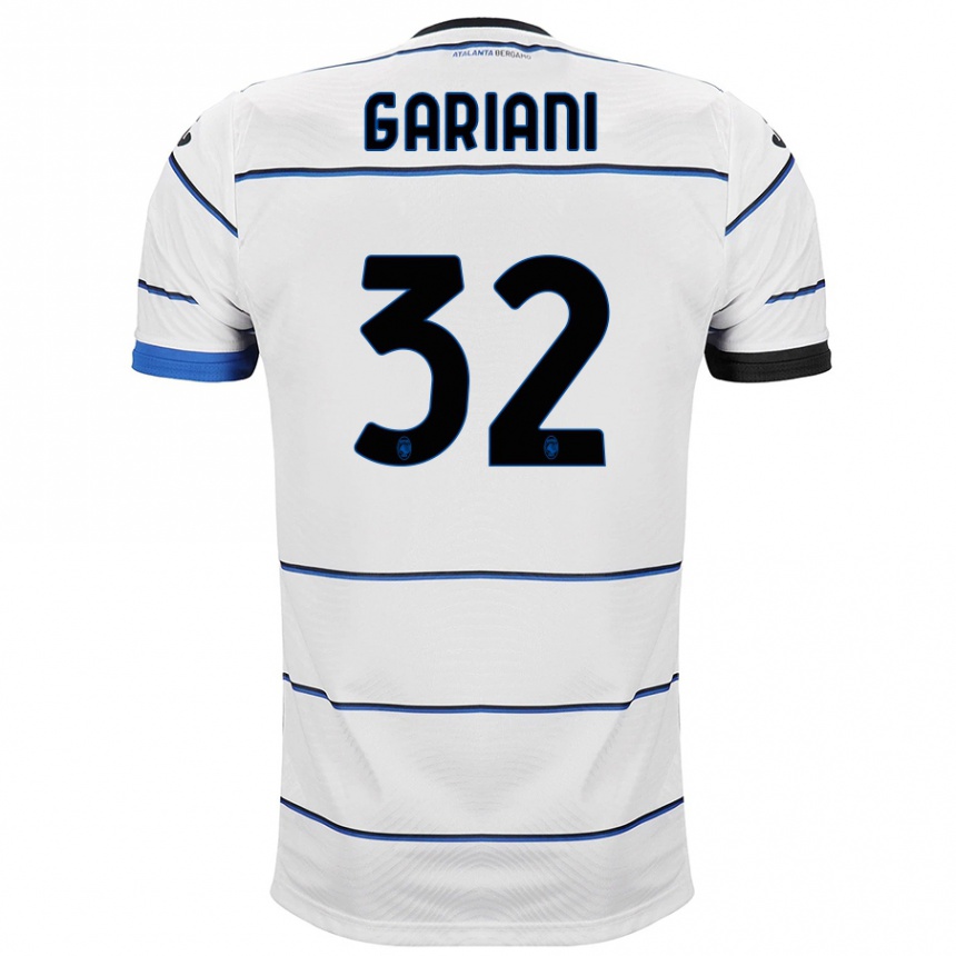 Niño Fútbol Camiseta Niccolò Gariani #32 Blanco 2ª Equipación 2023/24