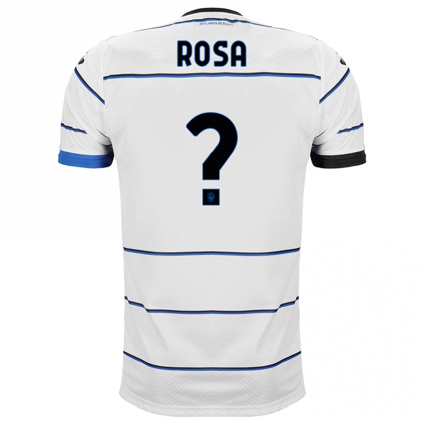 Niño Fútbol Camiseta Alessio Rosa #0 Blanco 2ª Equipación 2023/24