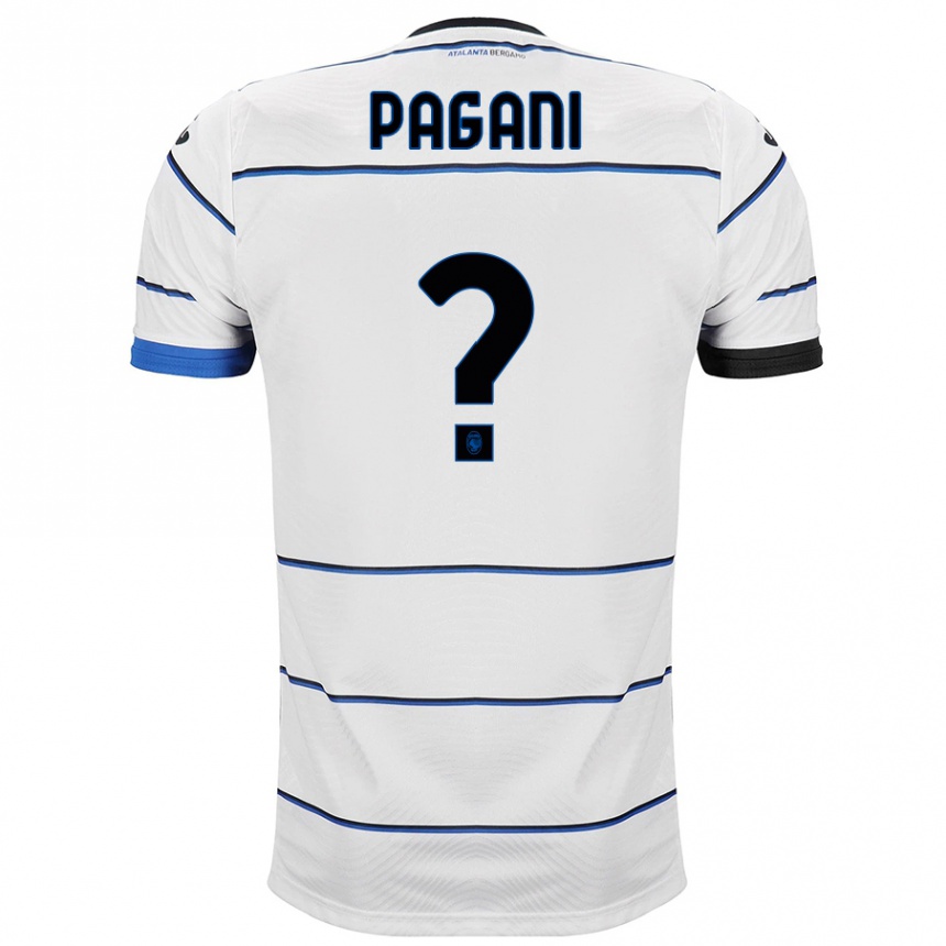 Niño Fútbol Camiseta Federico Pagani #0 Blanco 2ª Equipación 2023/24