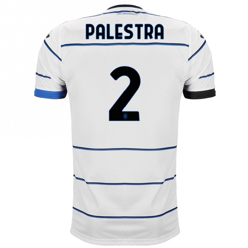 Niño Fútbol Camiseta Marco Palestra #2 Blanco 2ª Equipación 2023/24