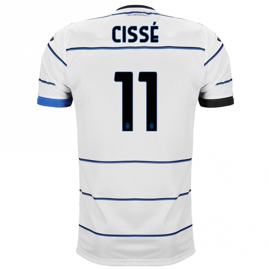 Niño Fútbol Camiseta Moustapha Cissé #11 Blanco 2ª Equipación 2023/24