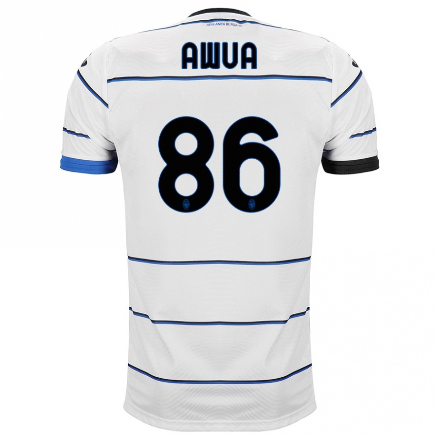 Niño Fútbol Camiseta Theophilus Awua #86 Blanco 2ª Equipación 2023/24