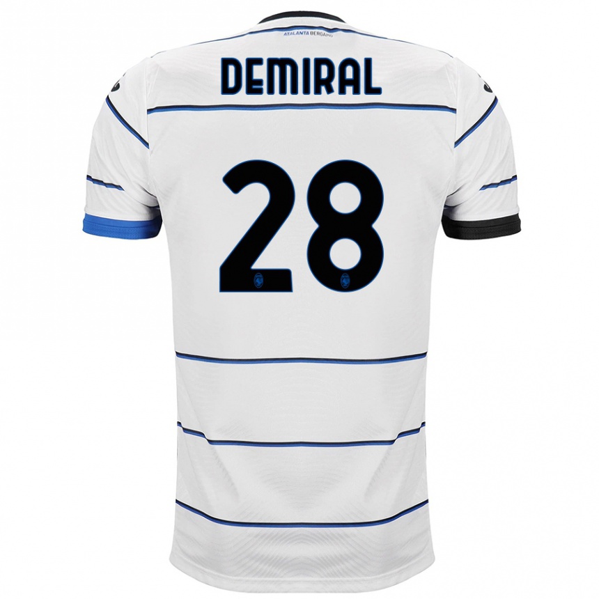 Niño Fútbol Camiseta Merih Demiral #28 Blanco 2ª Equipación 2023/24