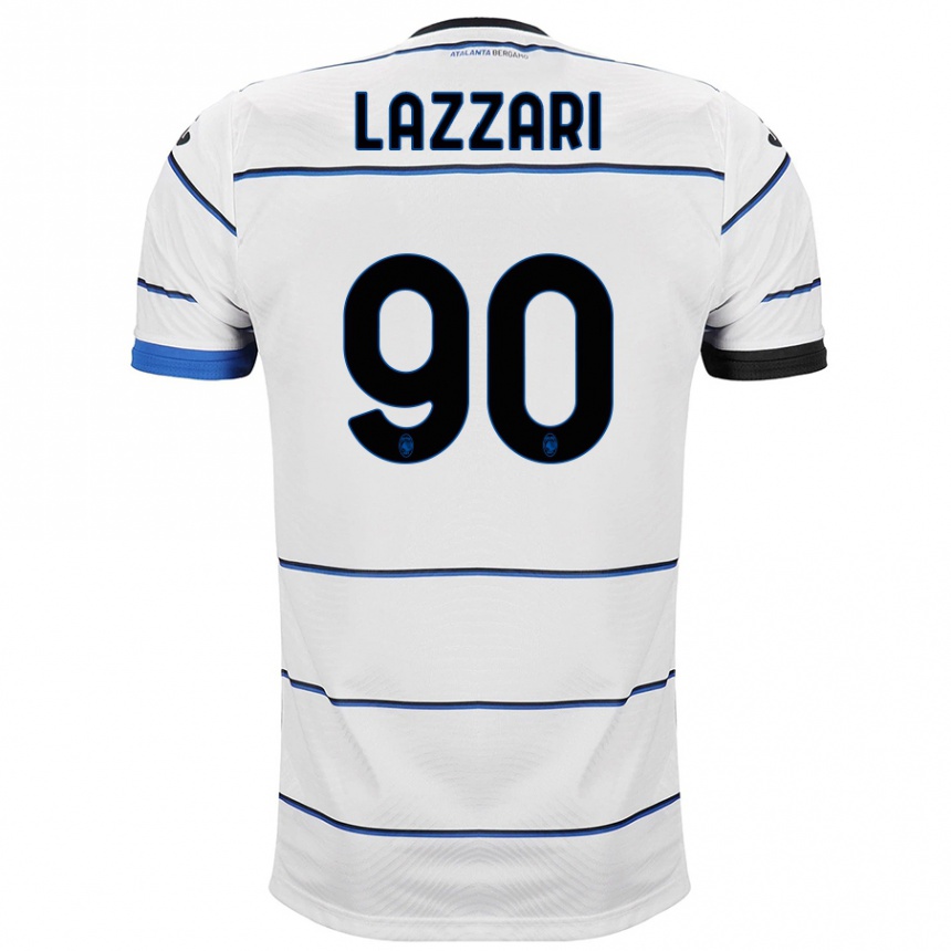 Niño Fútbol Camiseta Ilaria Lazzari #90 Blanco 2ª Equipación 2023/24