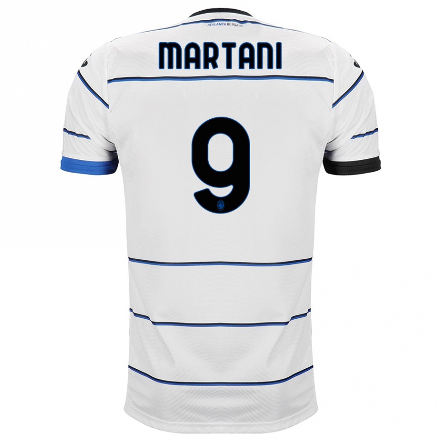 Niño Fútbol Camiseta Alice Martani #9 Blanco 2ª Equipación 2023/24