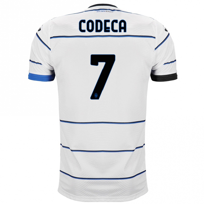 Niño Fútbol Camiseta Bianca Codeca #7 Blanco 2ª Equipación 2023/24