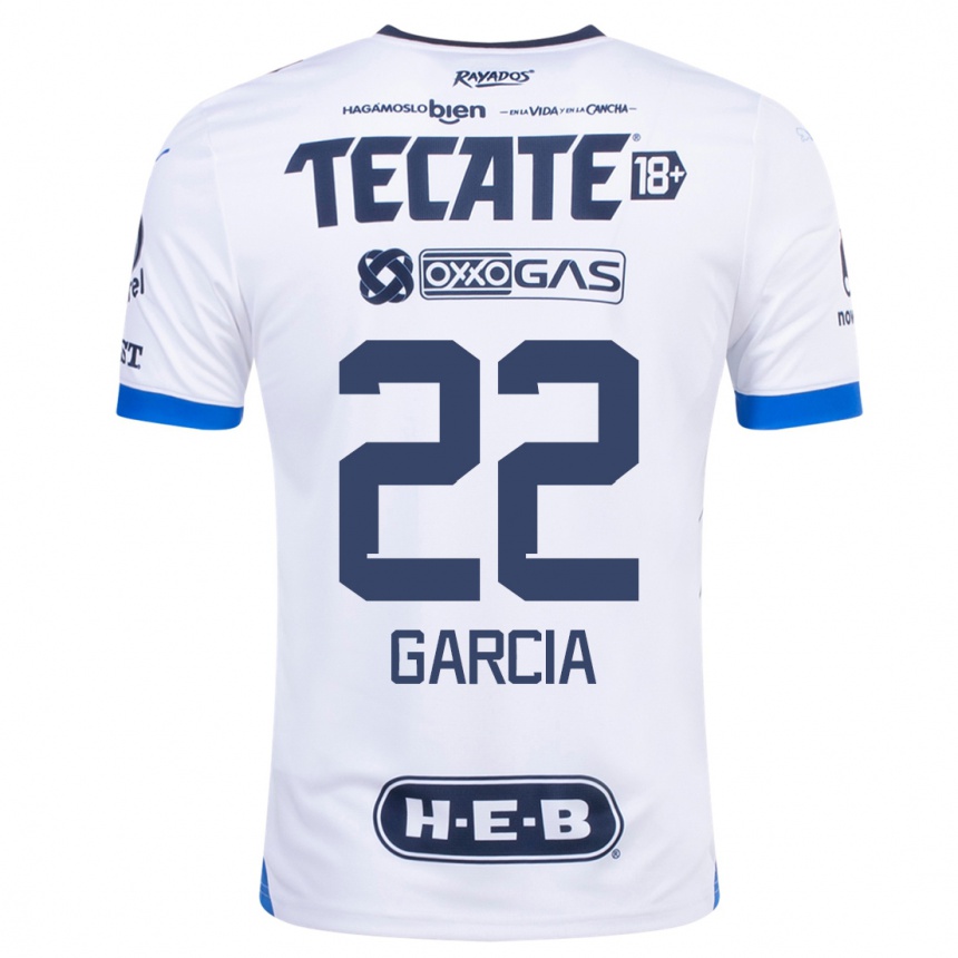 Niño Fútbol Camiseta Diana Garcia #22 Blanco 2ª Equipación 2023/24