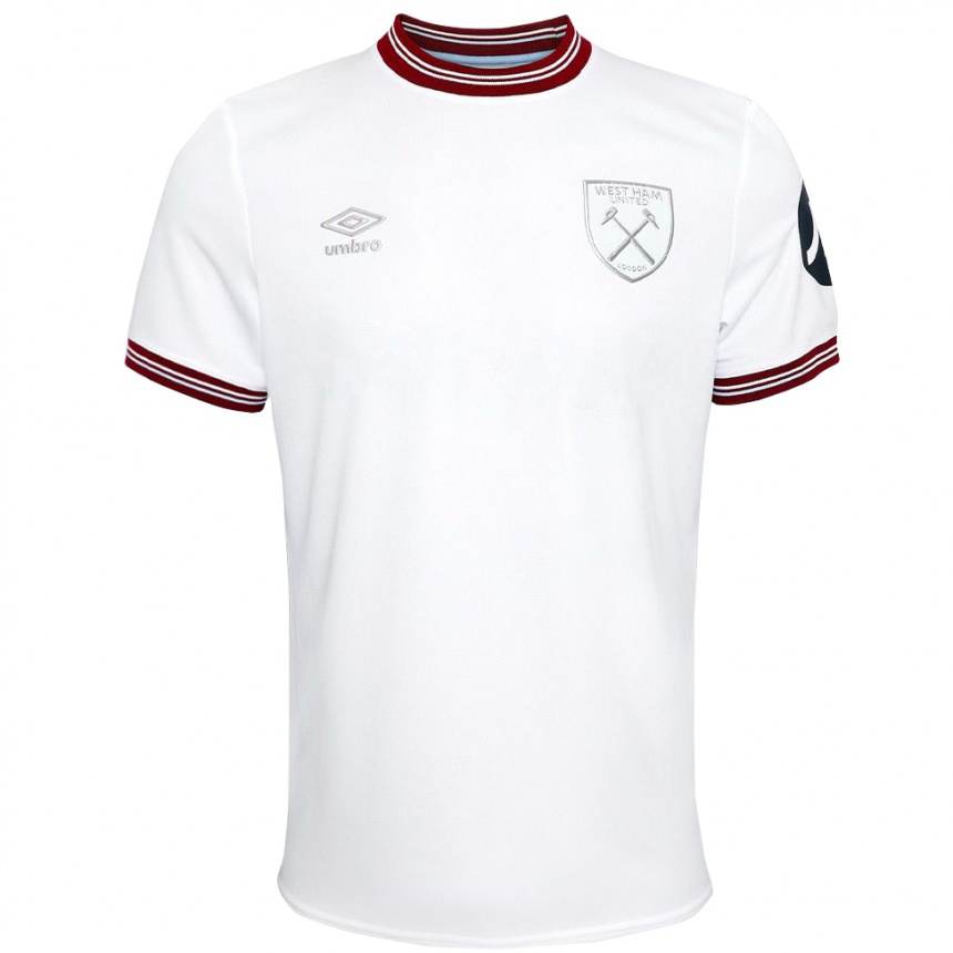 Hombre Fútbol Camiseta Daniel Chesters #51 Blanco 2ª Equipación 2023/24