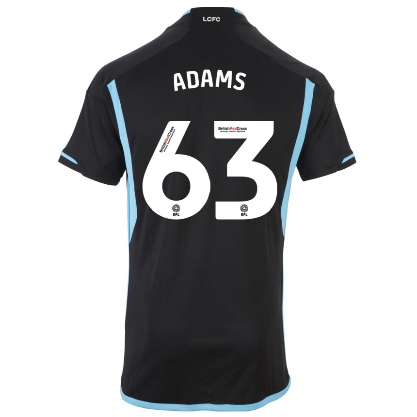 Hombre Fútbol Camiseta Bayli Spencer Adams #63 Negro 2ª Equipación 2023/24