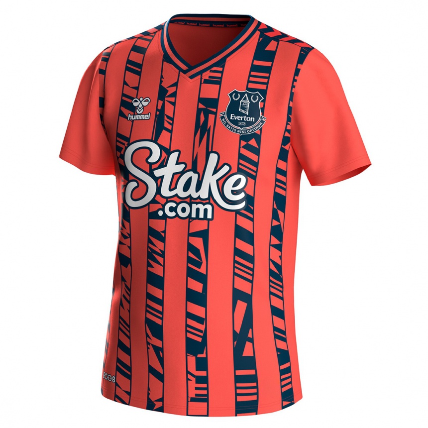 Hombre Fútbol Camiseta Jak Stewart #0 Coralino 2ª Equipación 2023/24