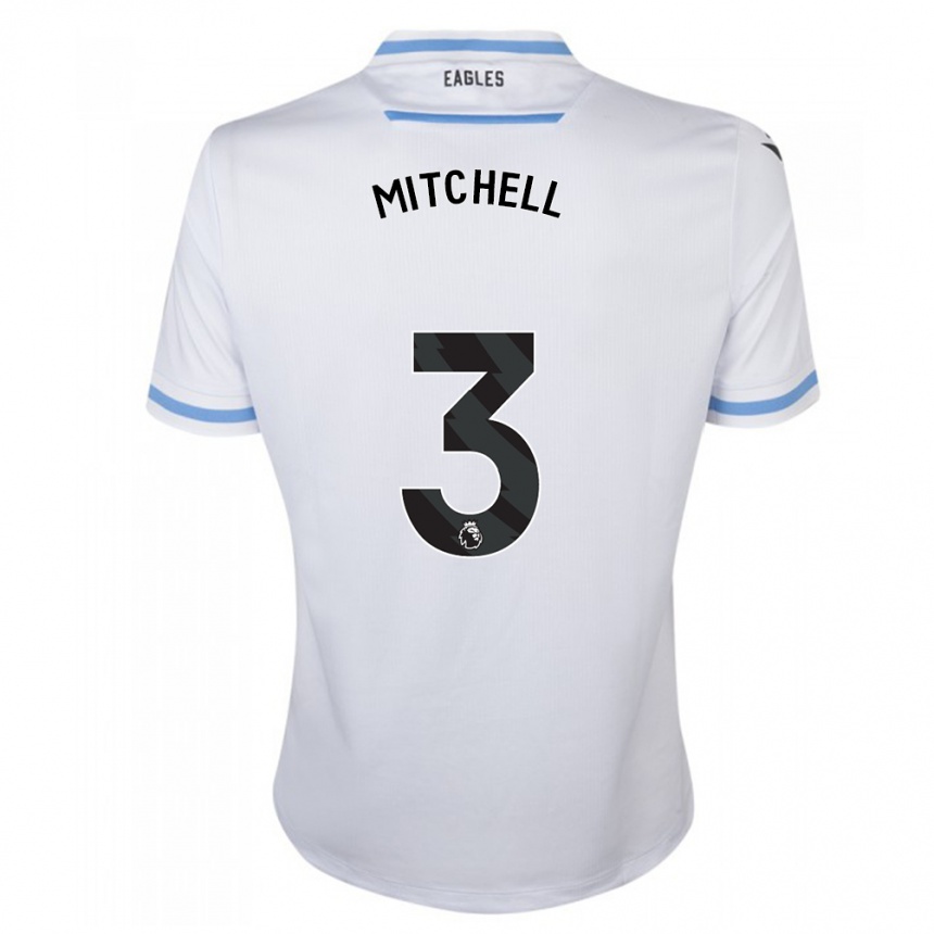 Hombre Fútbol Camiseta Tyrick Mitchell #3 Blanco 2ª Equipación 2023/24