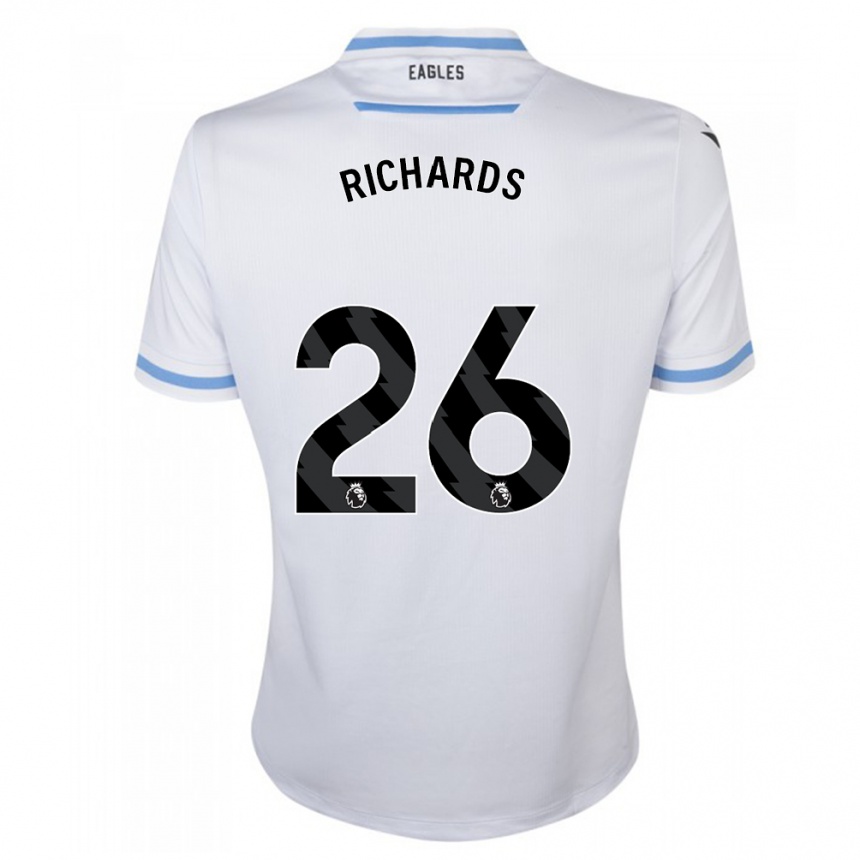 Hombre Fútbol Camiseta Chris Richards #26 Blanco 2ª Equipación 2023/24