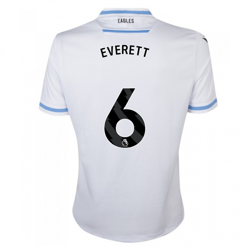 Hombre Fútbol Camiseta Aimee Everett #6 Blanco 2ª Equipación 2023/24