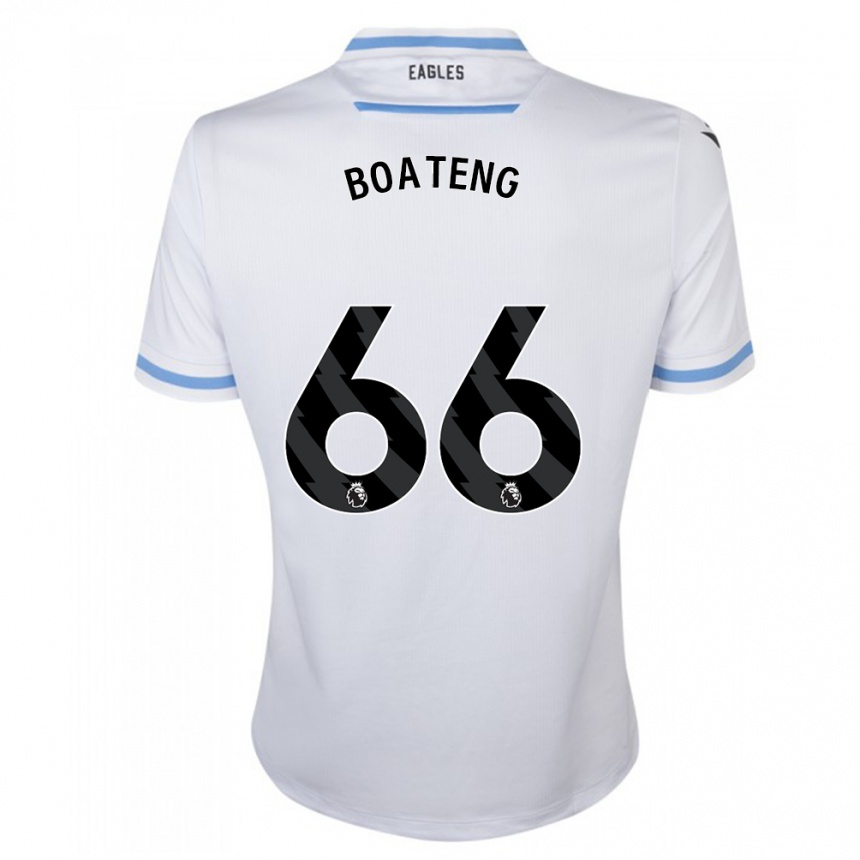 Hombre Fútbol Camiseta David Boateng #66 Blanco 2ª Equipación 2023/24