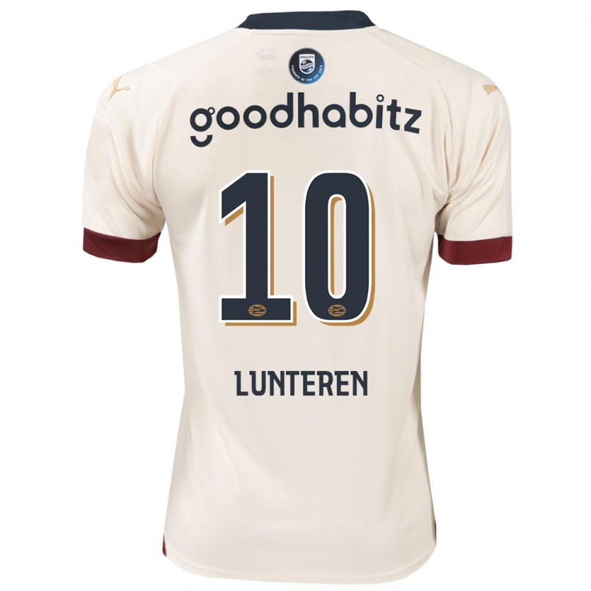 Hombre Fútbol Camiseta Desiree Van Lunteren #10 Blanquecino 2ª Equipación 2023/24