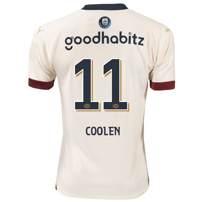 Hombre Fútbol Camiseta Nadia Coolen #11 Blanquecino 2ª Equipación 2023/24