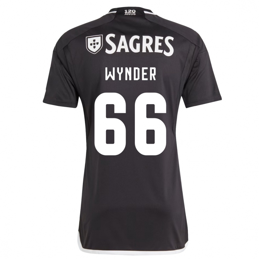 Hombre Fútbol Camiseta Joshua Wynder #66 Negro 2ª Equipación 2023/24