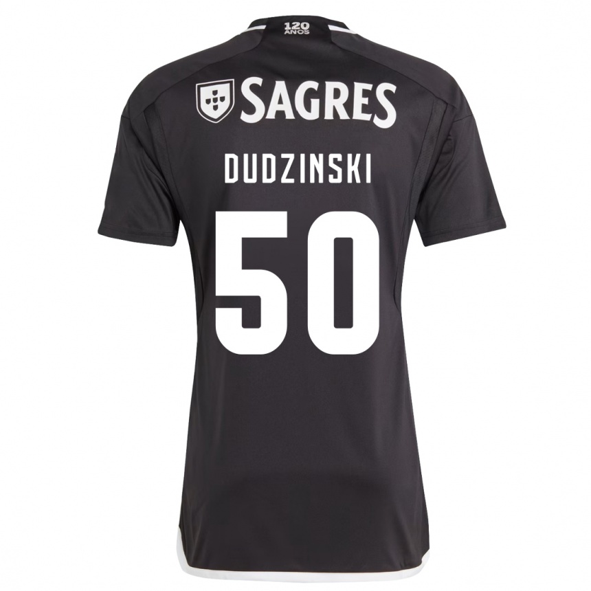 Hombre Fútbol Camiseta Marcel Dudzinski #50 Negro 2ª Equipación 2023/24